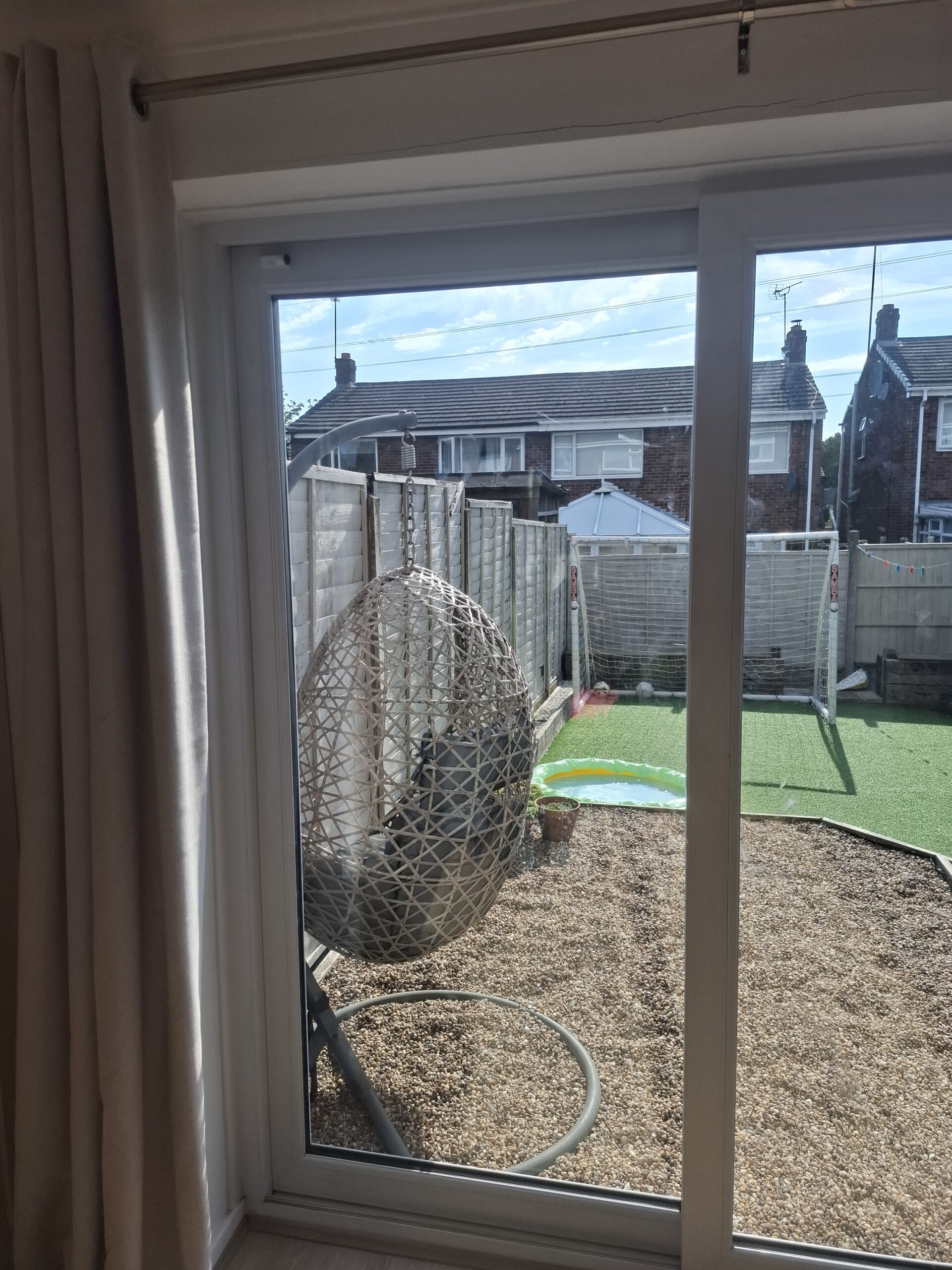 Home A-rated toughened double glazed unit fitted to sliding patio door